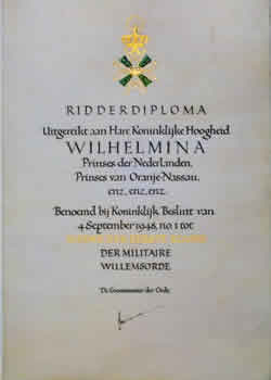 WMO 1e klasse Wilhelmina